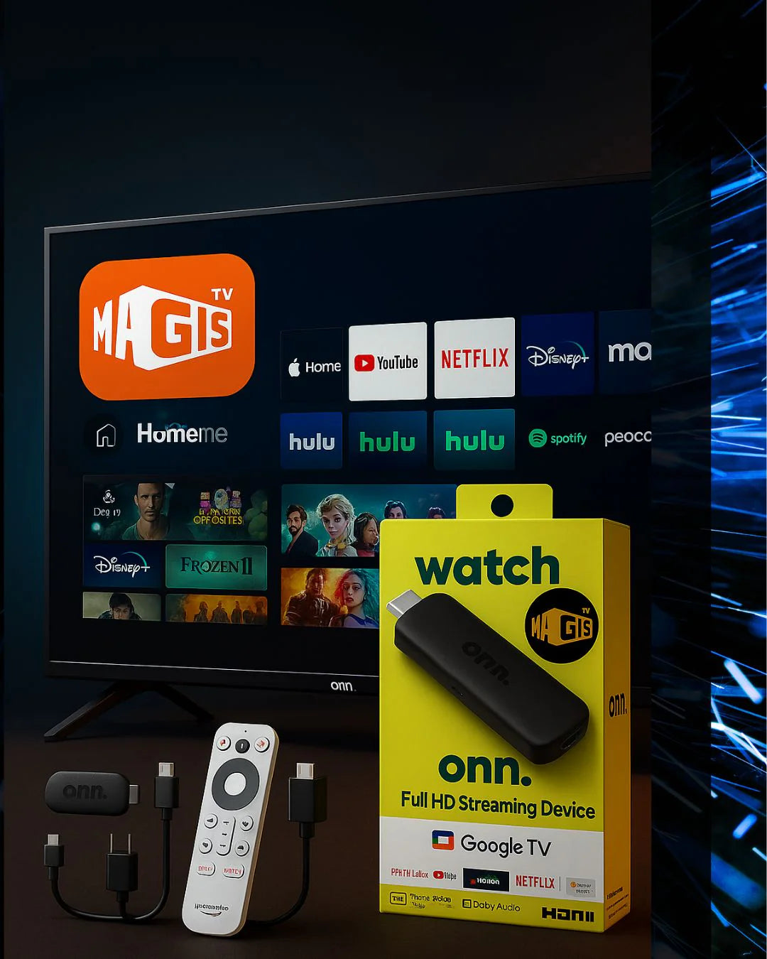 onn watch 2K | convertidor de televisores