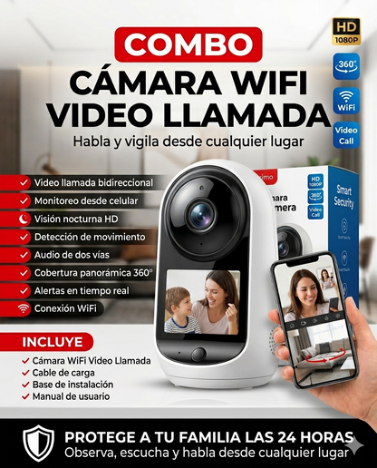Camara Wifi con Videollamada