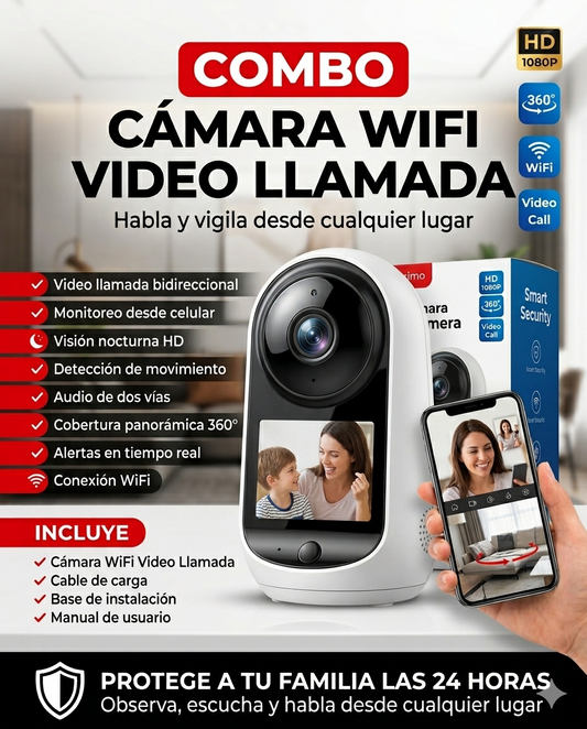 Camara Wifi con Videollamada