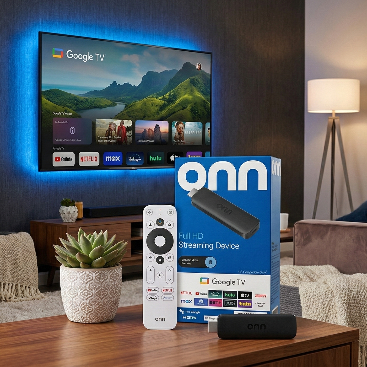CONVERTIDOR SMART TV ONN FULL HD