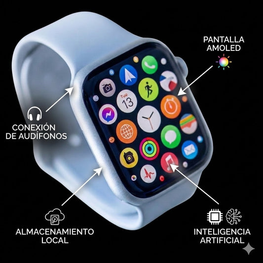 Reloj Inteligente Smartwatch HK10 Pro Max Serie 10 - Pantalla AMOLED